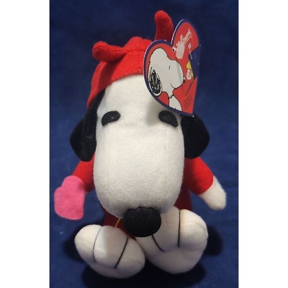 Snoopy Whitman Valentine Devil hat 6" with tag - Picture 1 of 7